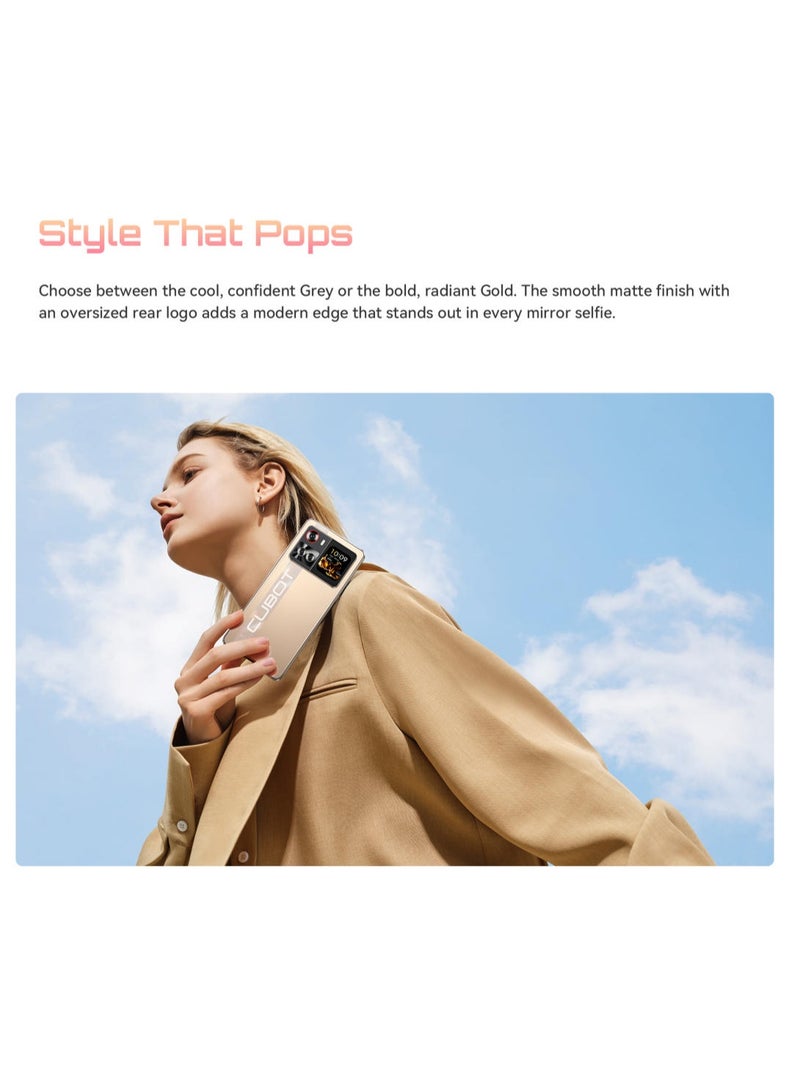 Cubot هاتف ذكي أندرويد 5G كيوبوت X100 بحجم 6.88 بوصة، معالج ديمينسيتي 7025، 6 نانومتر، 2.5 جيجاهرتز، 16 جيجابايت (8+8)، 256 جيجابايت، كاميرا 64 ميجابكسل، بطارية 5100 مللي أمبير، NFC - Image 3